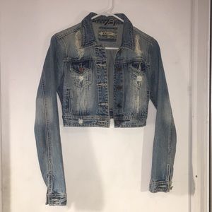 Jean Jacket size 2, waist-short